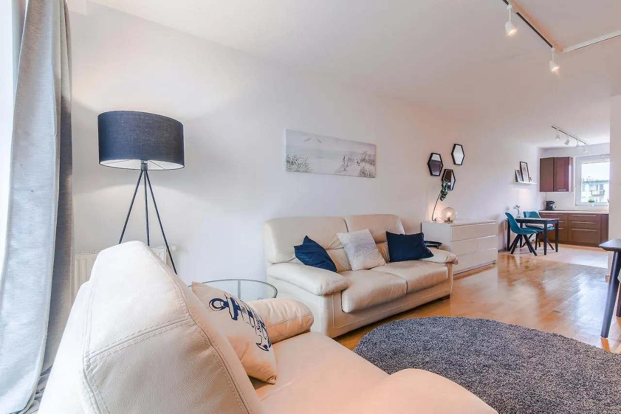 Apartament Koga Z Dwoma Sypialnimi Apartment Gdansk 0*,